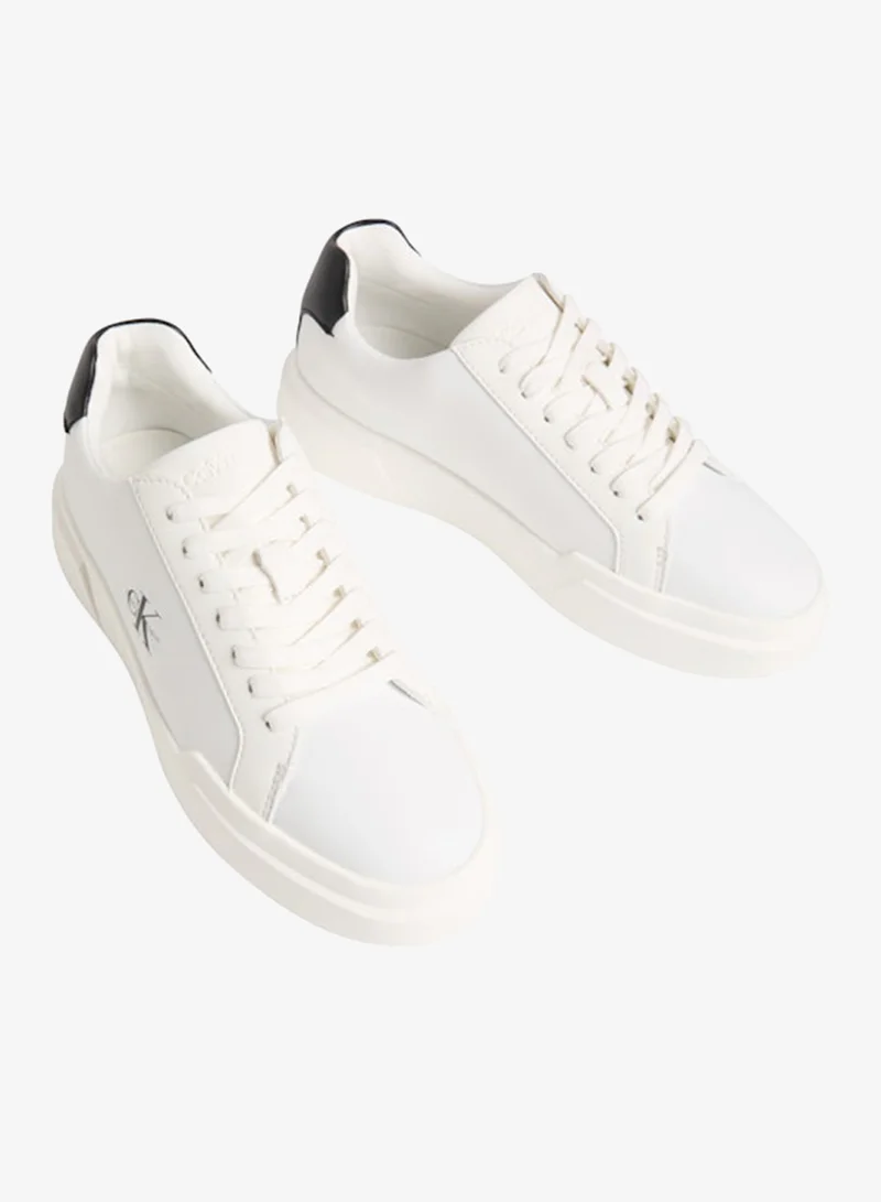 Calvin Klein Jeans Avenue - Leather Logo Trainers